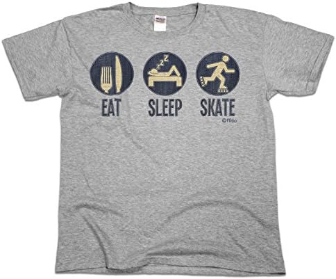 Eat Sleep Skate Mens Roller Skating Gift T-Shirt