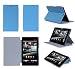 Produktbild Schutzhülle Leder Stil Luxus Ultra Slim Tablet Sony Xperia Z3 Tablet Compact sgp611/sgp621 8 GB/16 GB/32 GB blau (WiFi/3G/LTE/4G) mit Multi Stand – Schutzhülle Blau XEPTIO authentische Sony Xperia Z3 Compact Tablet 8 Zoll – Preis Entdeckung Zubehör Samt-Schutz XEPTIO Cover: Exceptional Case.