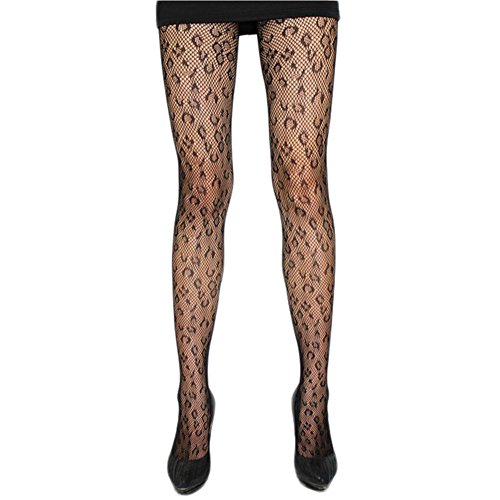 Preisvergleich Produktbild Westeng Hosen Persönlichkeit Leopard Tätowierung Hohlnetzstrümpfe Netzstrümpfe
