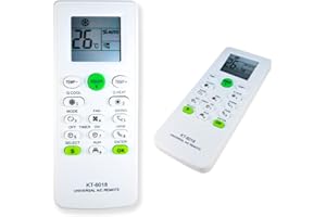 GOLDMAN SERVICE - Universal-Fernbedienung, kompatibel mit 6.000 Modellen | Universal-Klimaanlage für warme Klimaanlage | allgemeine Klimaanlage