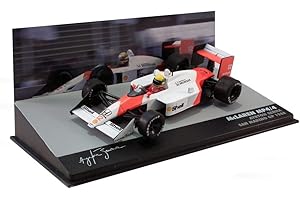 OPO 10 - Altaya 1:43 - Fórmula 1 - McLaren MP4/4#12 Ayrton Senna Ganador GP de San Marino F1 1988 (689)