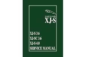 Jaguar XJ-S 3.6 & 4.0 Workshop Manual: AKM9063