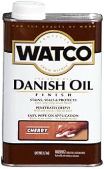 RUST-OLEUM 65241 Watco Quart Cherry Danish Oil Finish by Rust-Oleum