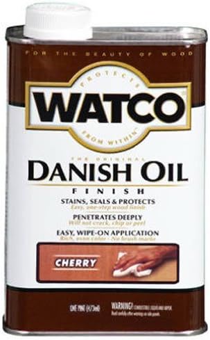 RUST-OLEUM 65241 Watco Quart Cherry Danish Oil Finish by Rust-Oleum