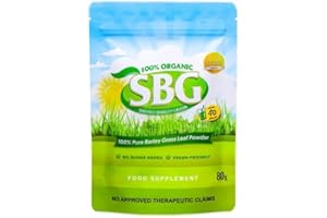 EUNMSI SBG Salveo Barley Grass,2024 New Salveo Barley Grass Powder,100% Pure Salveo Well Organic Barley Grass Juice Powder,SBG ON The GO,Brought to Your Pure Health (2 Box)