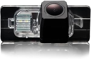 Kalakus Auto Rückfahrkamera 1280*720P und mit Wasserdicht Rückwärtskamera integriert in Nummernschild für Audi A4 A4L B8 5D A5 S5 2D TT TTS TTRS 8J Passat B6