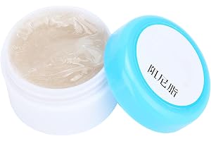 YUYTE 55g Dämpningsfett Silikondämpningssmörjmedel Plast Växelfett för Gummi O-ringslager Plast Metallfogar med Vit Pasta i R