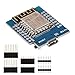 Price comparison product image LIUYUNE,D1 MINI - ESP8266 ESP12 NodeMcu Dev-Kit WiFi Modul Board WeMos For Arduino(color:BLUE)