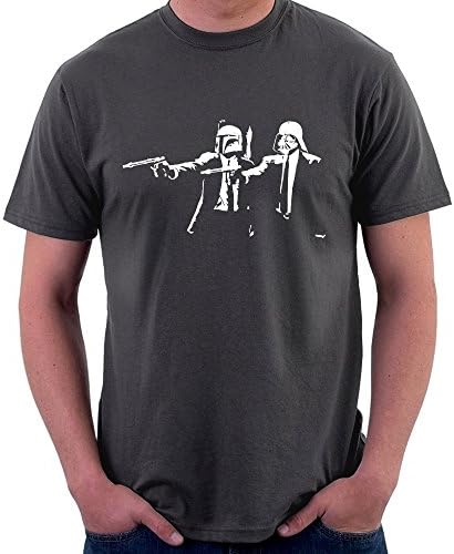 Banksy Star Wars Pulp Fiction Men's T-Shirt