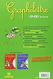 Image de Cahier d'écriture Graphilettre CP-CE1 de 6 à 8 ans : Les majuscules pour droitiers et gauchers