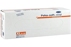 HARTMANN H Peha Lot de 100 gants d'examen en vinyle doux Taille XL