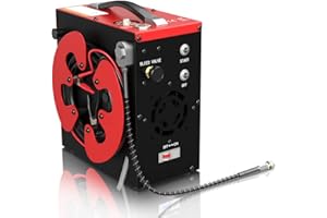 GX PUMP CS3 Sprężarka powietrza PCP, kompresor pcp, automatyczne wyłączanie, bez oleju, wbudowany filtr separatora wody i oleju, 4500 Psi /30Mpa