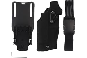 AOTUMUT Adattatore tattico 6354DO per fondina, compatibile con la cintura della gamba della fondina a sgancio rapido per X300/X300U Light