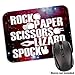 Price comparison product image Rock Paper Scissors Lizard Spock Design Mouse Mat