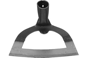 Healvian Azada Hueca De Jardín De Acero Inoxidable para Deshierbe Labranza Y Siembra Herramienta De Mano para Pequeñas Herramientas De Jardinería Y Huertos 8.38X6.69X4.80 Pulgadas