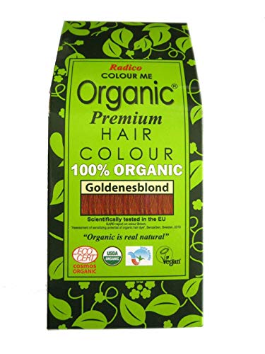 Radico - Tinte vegetal orgánico para el cabello - Rubio