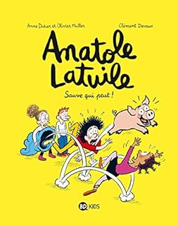 jaquette livre Anatole Latuile, tome 10: Sauve qui peut !