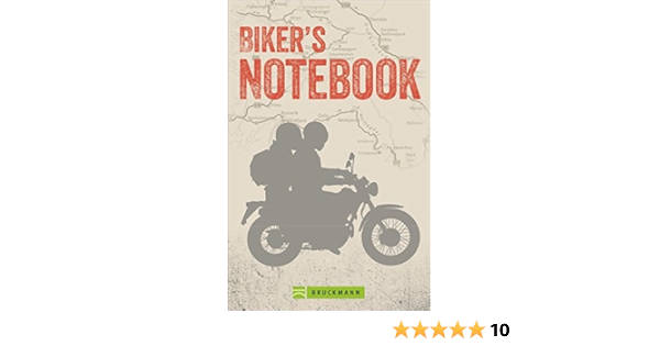 Reisetagebuch Biker S Notebook Zur Erinnerung An Alle Touren Und Traumstrecken Nachschlagewerk Dokumentation Reiseaufzeichnungen Amazon De Bucher