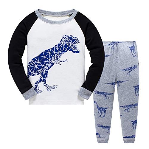 Garsumiss Kids Dinosaur Pyjamas Sets Children Clothes Set Boys Cotton Nightwear Toddler Pjs Sleepwear 1-8 Years