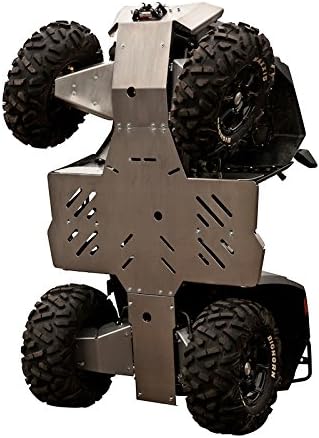 Skid plate Offroad Dinli 800, 2012-2016 Complete set including rear and front A-Arm guards in 4mm (1 37/64 in) aircraft aluminum