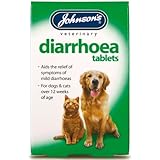 Durchfall Tabletten für Hunde 12 Tabletten - Johnsons (TP)(JDT)