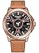 Produktbild Alienwork Quarz Armbanduhr Multi-funktion Quarzuhr Uhr sport Modernes Polyurethan schwarz braun YH.E3070L-04