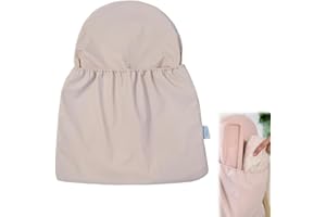 NJCXOLA Borsa Appendere per Bambini Seggiolone Pappa, Organizer per Bambini Seggiolone Pappa, Borsa Portaoggetti per tripp trapp stokke, Coprisedili Compatibili con Seggiolone Antilop, 30*40cm, Rosa