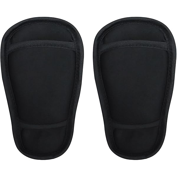 Wanfoou Imbottiture Cinture Di Sicurezza Bambini - 2 Pezzi Universali Per Auto E Passeggini, Nero - Foto 5