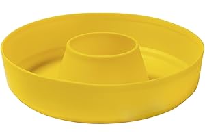 OMNIA Forma silikonowa klasyczne standardowe patelnie do piekarnika (żółte)
