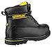 Caterpillar CAT Holton SB Unisex Leather Boots Black - 15 UK