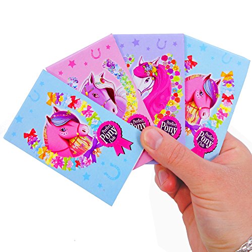 German Trendseller® – 12 x Pferde – Notiz-Blöckchen – für Kinder ┃ Kindergeburtstag ┃ Mitgebsel ┃ 12 Stück - 3