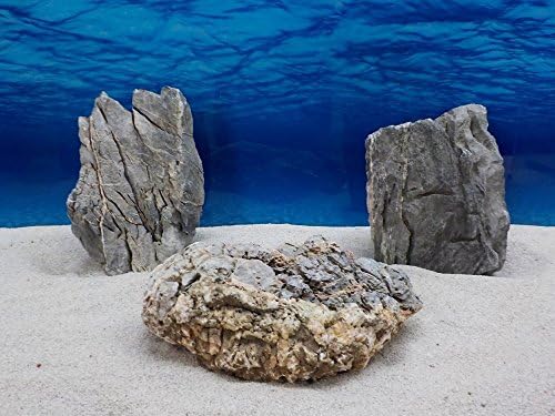 Aquarium Decorative Stones Grey Seiryu Art. 69 'Original Photo Size XL 25 – 45 cm, No. 6439