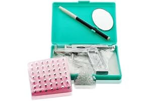 Binnan Professionell Ohrlochpistole Set,Sicherheit Ohr Nase Gun Ohrlochpistole mit 98 Stücke Ohr zubehör