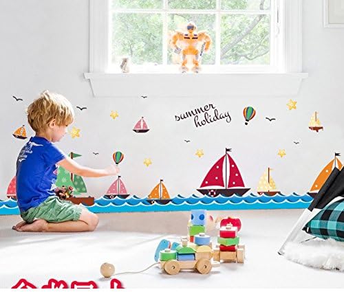 AIWQTO 3d wallpaper self-adhesive wall posters decorations children bedroom height feet-L 50x177cm(20x70inch)