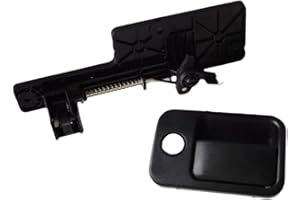 Entgoinggo 1H6857147 Glove Compartment Lock and Box Handle for Golf for Mk3 1991-1997 for Vento 1991-1998, Interior Door Panel Replacement Part