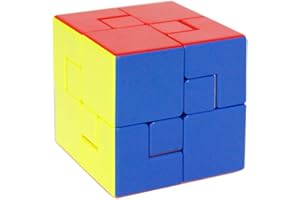 Oostifun MoYu MoFang JiaoShi Meilong KuiLei Cube Cubing Classroom Meilong Puppet Puzzle Cube Multi Color avec Un trépied Cube (Style-1)