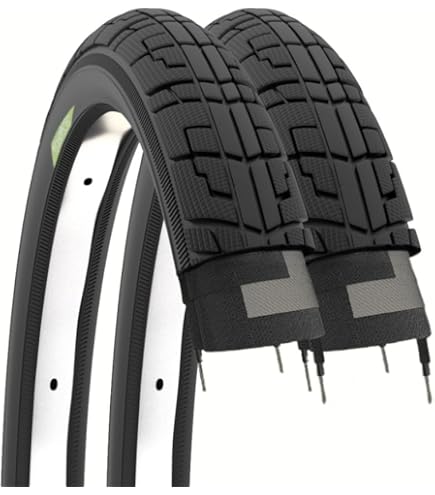 12 Zoll Fahrrad 2 Reifen Decken Mantel 12 1/2 X 1,75 X 2 1/4 47-203 Rubena Fahrrad Handwagen EBa Fahrrad Reifen