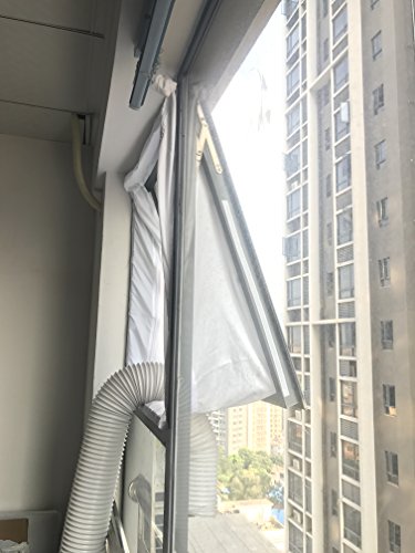 JOYOOO AirLock 100 Fensterabdichtung für mobile Klimageräte und Ablufttrockner Hot Air Stop - 9