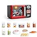 Produktbild Kinder Spielzeug, Momola Kinder-Mikrowelle Spielzeug Set Mini Pretend Play Küche Spielzeug für Kinder