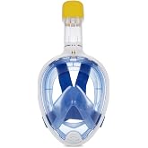 Sanlitock 180&deg; panoramic snorkel mask, full face plunge, swimming snorkel, breathing vehicles