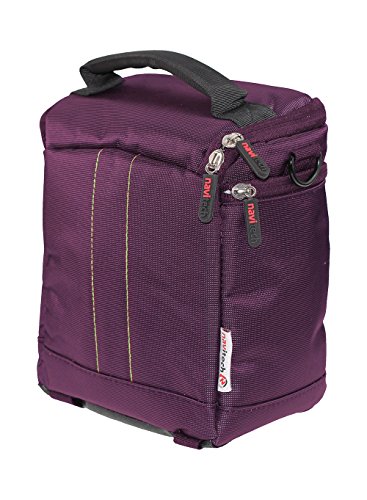 Navitech lense pourpre et DSLR cam  ra sac cas pour Canon EOS 750D