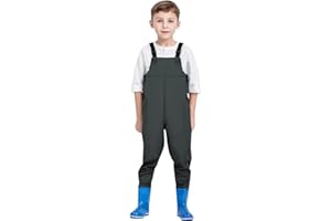 Generisch Pijamas 68 Vadeadores de Pesca Infantil Impermeable Vadeadores de Caza con Botas, Traje de Bautizo