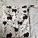 Kernow Kloth 2 Zip Wet & Dry Nappy / Swim Bag - Cow