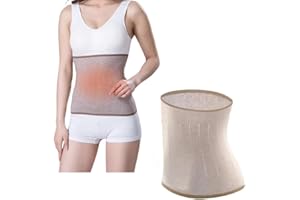 ITODA Unisexe Ceinture Lombaire en Cachemire Ceinture de Soutien Lombaire Reins Chaud Ceinture Abdominale Maintien élastique Respirant