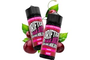 PARADISE PRODUCTS Drifter Shortfill E-Liquid 100ml – 0mg Nicotine Free Vape Juice – 18+ Only - 0mg (Cherry)