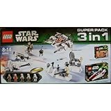 Lego 66449 Star Wars Super Pack 3 in 1 // beinhaltet 75000 + 75003 + 75014 - Lego