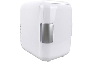 lffopt Glaciere Electrique 12v 220v Grande Capacit¨¦ Glaciere Electrique 12v 220v Électrique Boîte De Refroidissement Réfrigérateur pour Voiture White