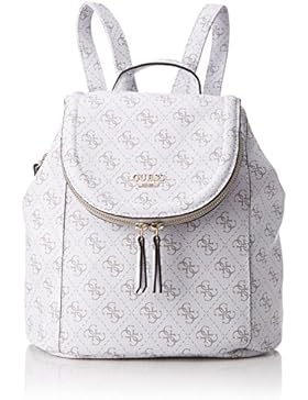 Guess Damen Hwlg6432310 Rucksackhandtasche, Weiß (Bianco), 12x25x25.5 centimeters