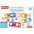 Fisher-Price Early Learning Alphabets Puzzles - 39 Pieces Alphabet Matching Puzzles for Kids Children Age 2+ Years & Above