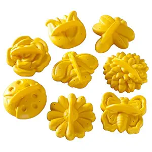 Nordic Ware Garden Cookie Cutter Set, Yellow